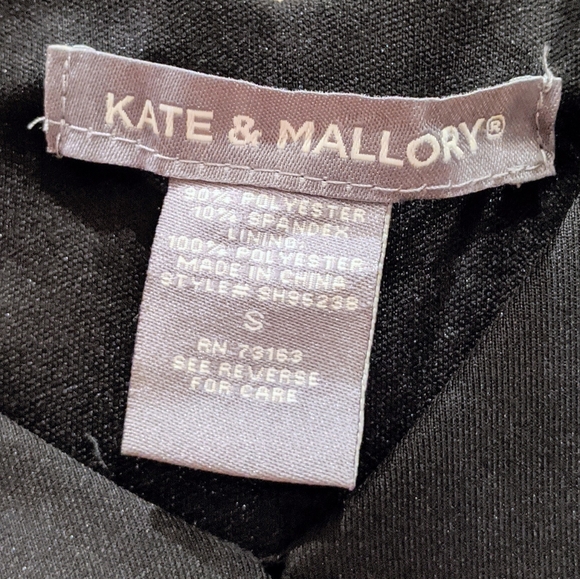 Satin Fit and Flare Little Black Dress - Picture 9 of 9